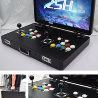 Portable 24-Inch Arcade Fighting Game Machine — 2-Player Foldable Cabinet image preview