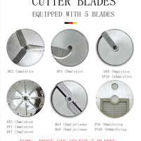Commercial Vegetable Cutting Machine — Slicer, Shredder &amp; Dicer image preview