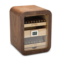 Vista previa de la imagen de Cedar-Lined Cigar Humidor Cabinet — 110-Cigar Capacity