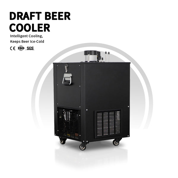 Commercial Draft Beer Dispenser & Ice-Bank Kegerator