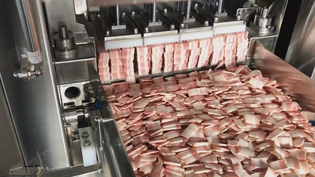 Frozen Meat Roll Cutting Machine — Automatic Beef & Mutton Slicer