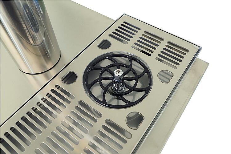Commercial Draft Beer Kegerator — Dual Cooling, 2–12 Tap