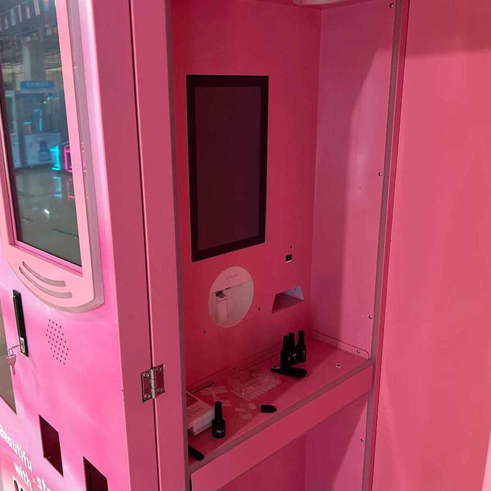 Nail Art Vending Machine — Self-Service Beauty Kiosk