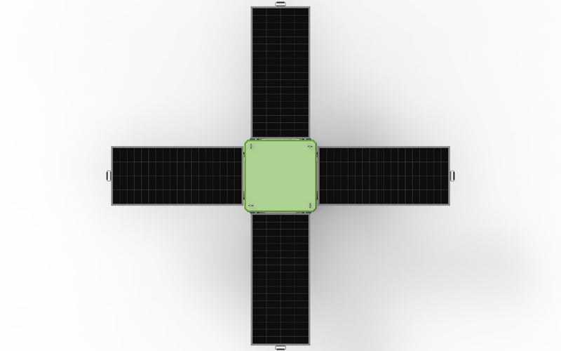 Mobile Solar Power Trailer — 5 kWh Off-Grid Storage