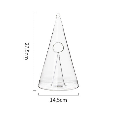 Elegant Waterfall Glass Decanter