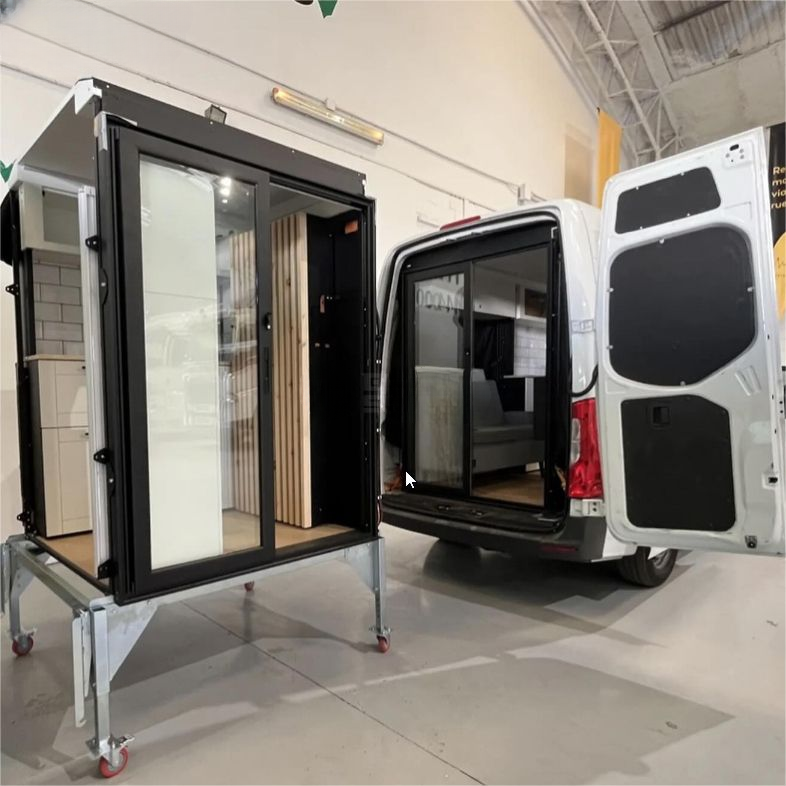 Equipo modular de camperización — módulo camper extraíble