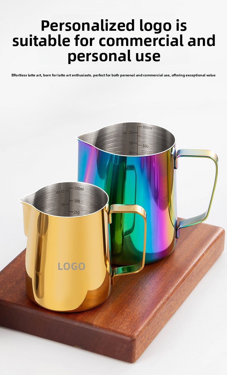 Stainless Steel Latte Art Milk Pitcher