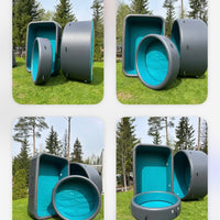 Inflatable Drop-Stitch Swimming Pool — Round & Rectangular — превью изображения