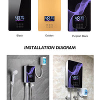 Instant Electric Tankless Water Heater — Touch Control — превью изображения