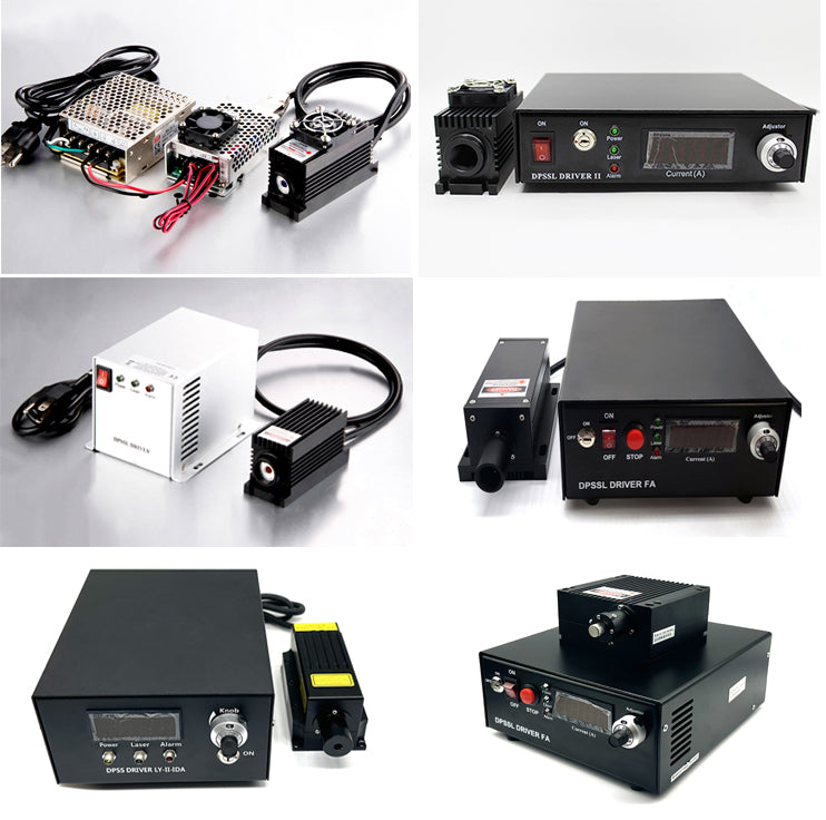 589 nm 500 mW Yellow DPSS Laser Module — TTL/Analog Modulation