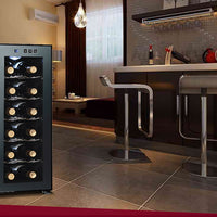Thermoelectric Wine Refrigerator — 33L, Silent, Touchscreen image preview