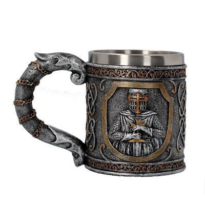 Stainless Steel Fantasy Goblets & Tankards