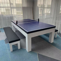 Solid Walnut Slate Pool Table — American 7/8/9 ft image preview