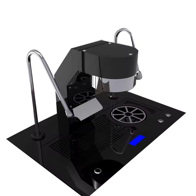 Commercial Built-In Espresso Coffee Machine — 2-Group Semi-Automatic