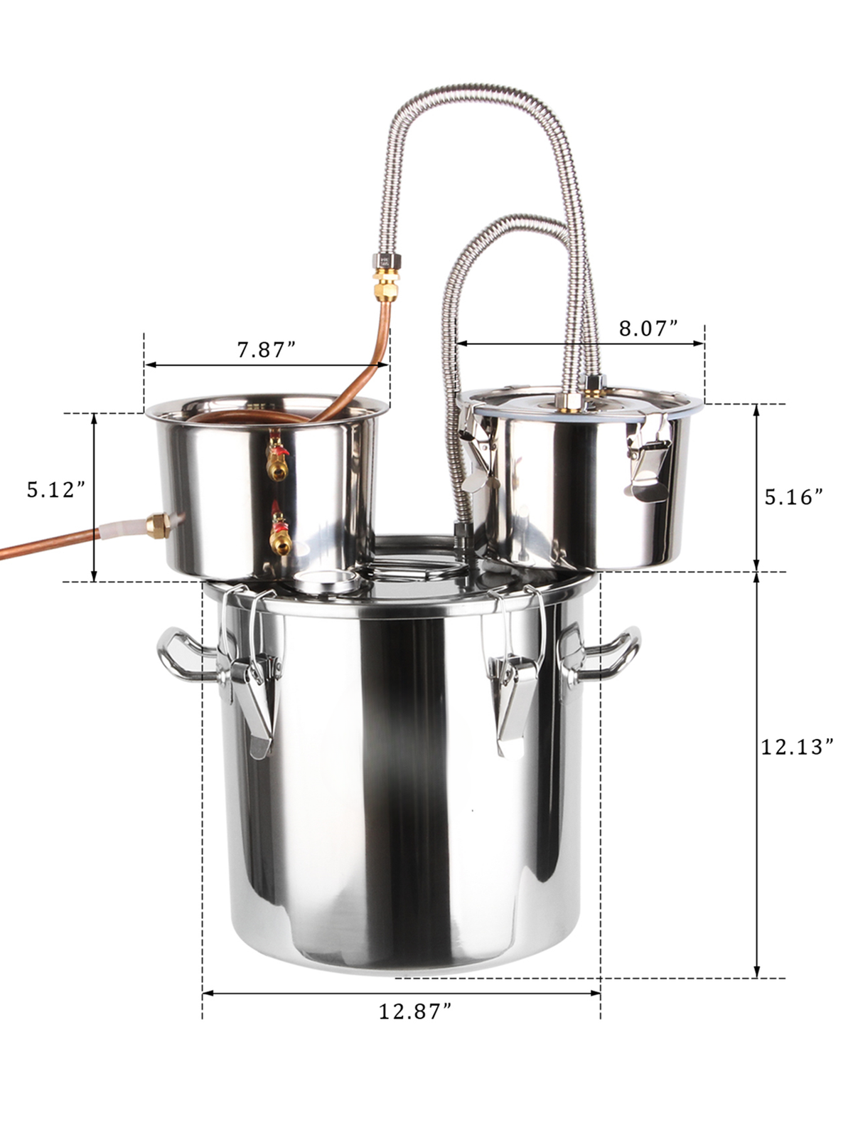 Copper Alembic Home Distiller Kit
