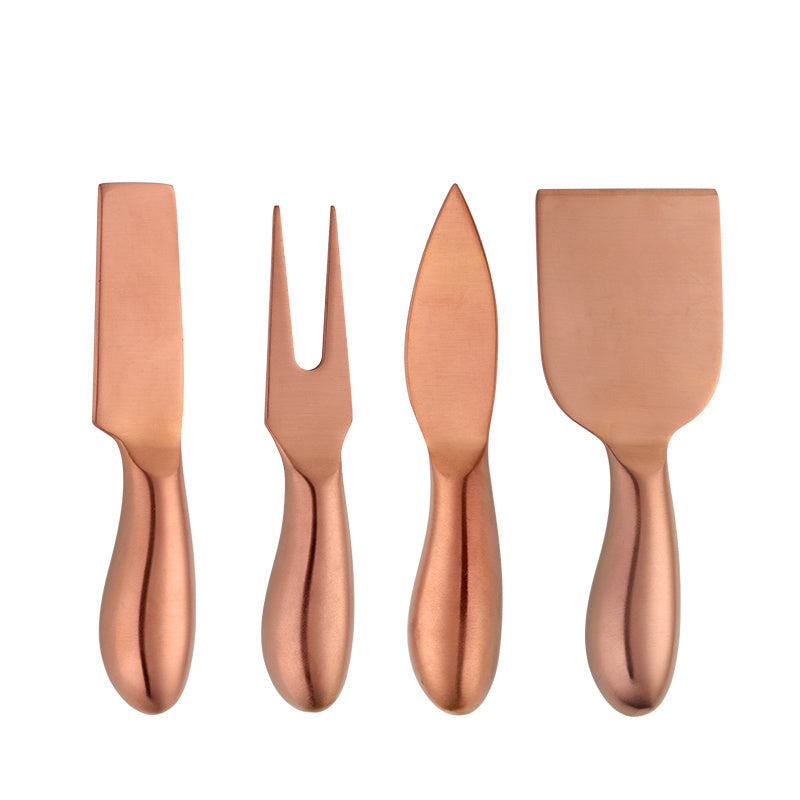 Stainless Steel Dessert Cutlery Set — 4-Piece