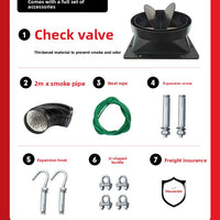Commercial Stainless Steel Range Hood with Electrostatic Fume Purification image preview