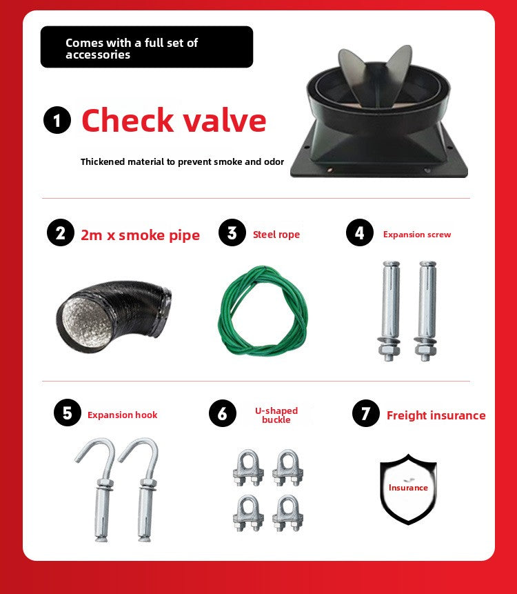 Commercial Stainless Steel Range Hood with Electrostatic Fume Purification