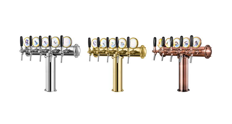 4-Tap Draft Beer Tower