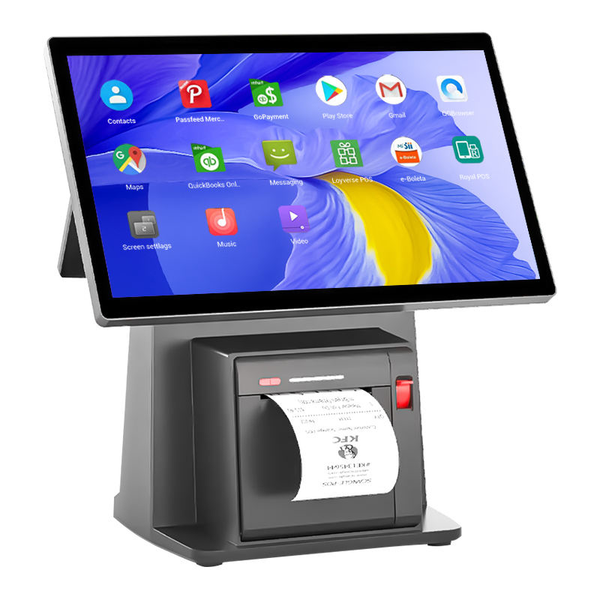 All-in-One Touchscreen POS System — 14" with Built-In 80mm Printer