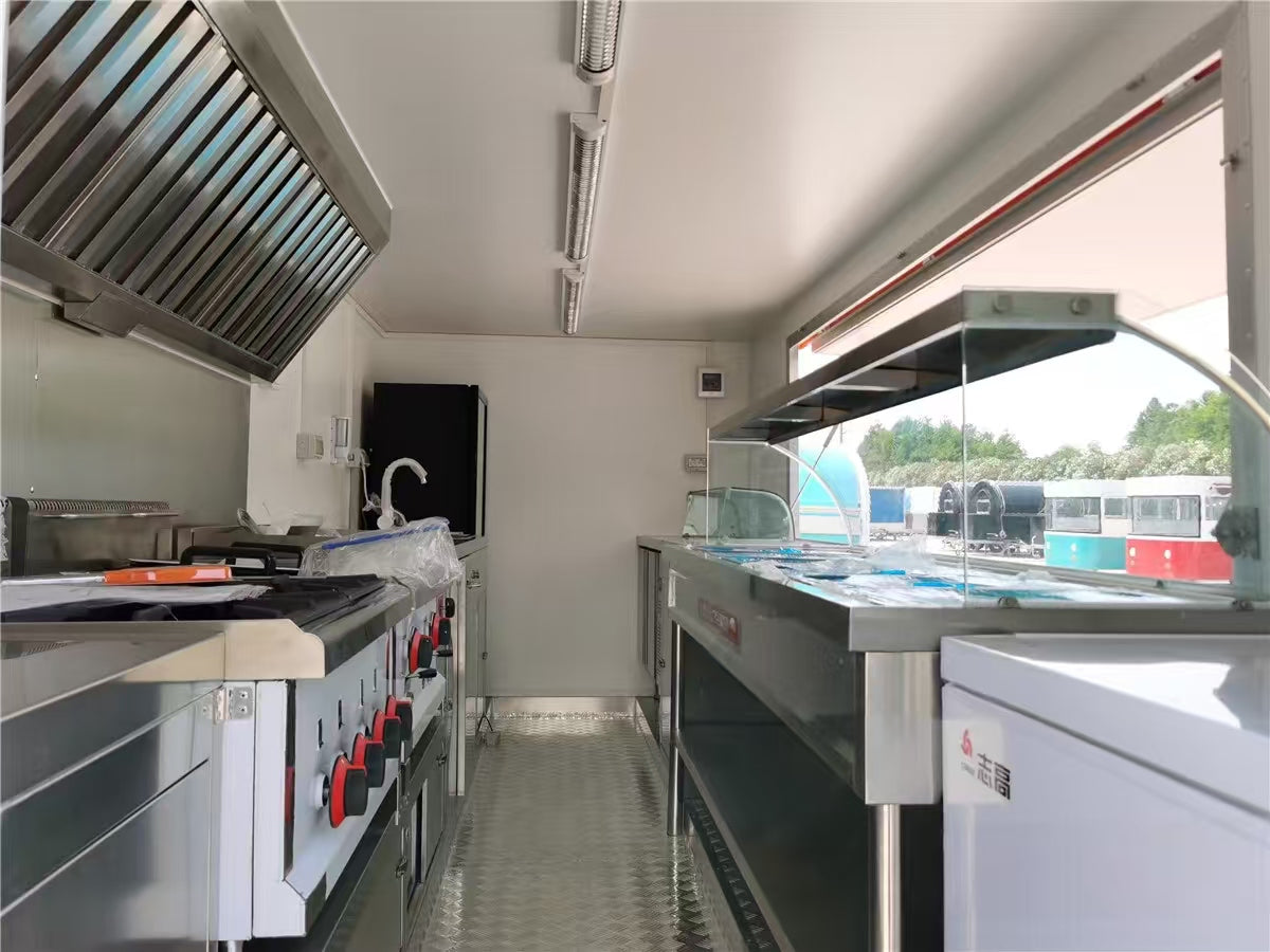 Fully Equipped Mobile Food Trailer — Airstream-Style Concession Kitchen