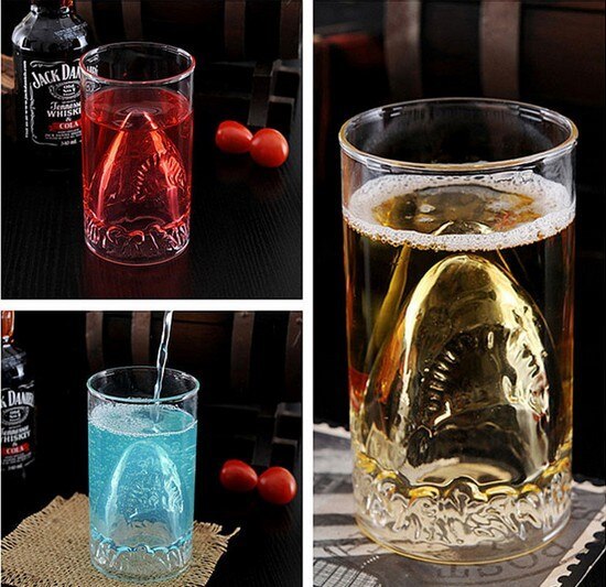 Creative Shark Glass