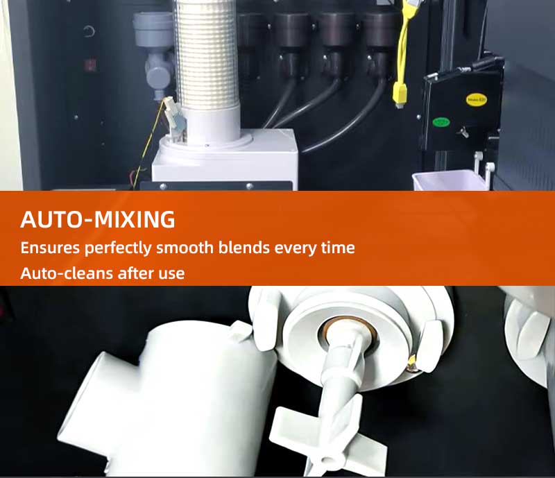 Automatic Protein Shake Vending Machine — 6-Canister