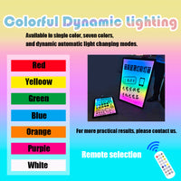 Ultra-Slim LED Light Box Sign — App-Controlled RGB, Wall-Mounted image preview