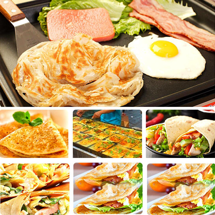 Commercial Electric Crepe Maker with Serving Station