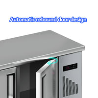 Commercial Undercounter Worktop Refrigerator &amp; Freezer — Stainless Steel image preview