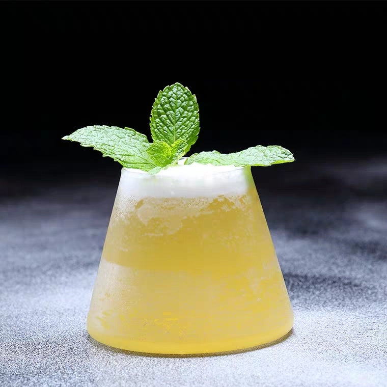Trapezoid Borosilicate Cocktail Glass