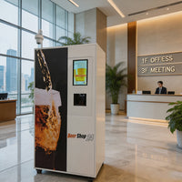 Self-Service Beer Vending Machine with Contactless Payment and Cloud Management image preview