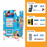 Commercial Frozen Food & Ice Cream Vending Machine — 49" Touchscreen — превью изображения