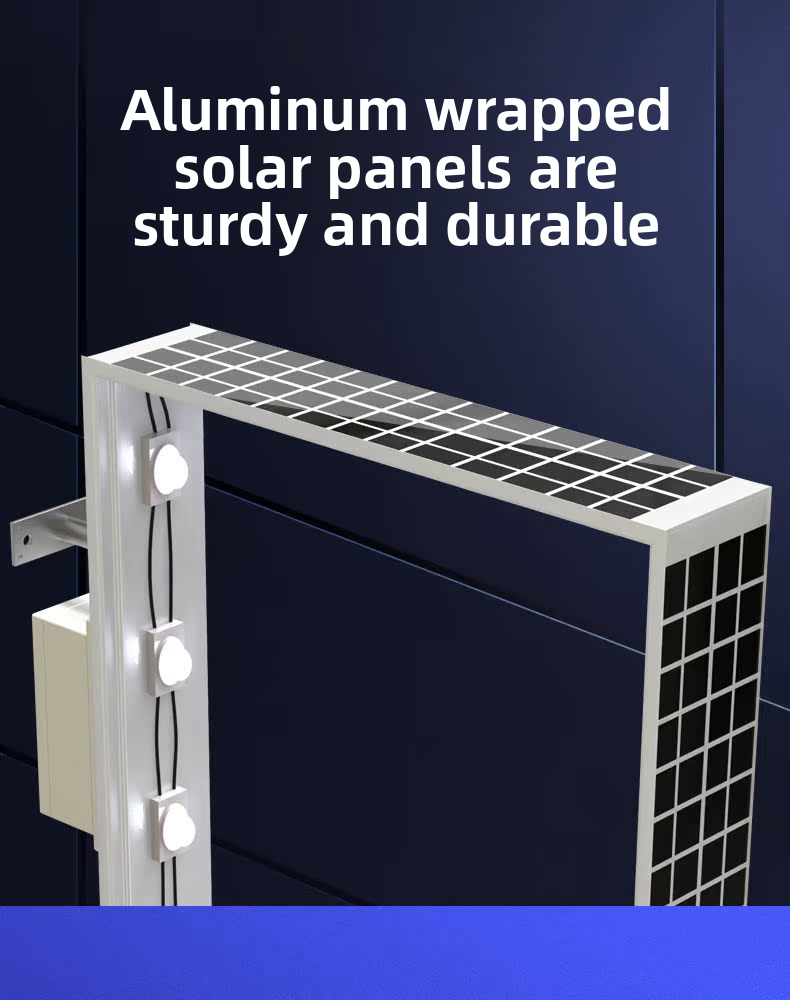 Custom Double-Sided LED Light Box Sign — Solar-Powered, Weatherproof