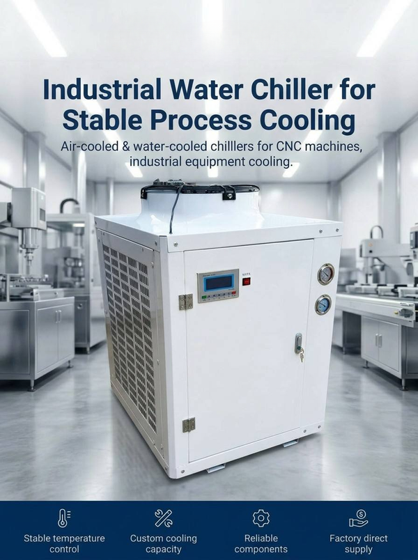 Industrial Glycol Chiller System for Breweries