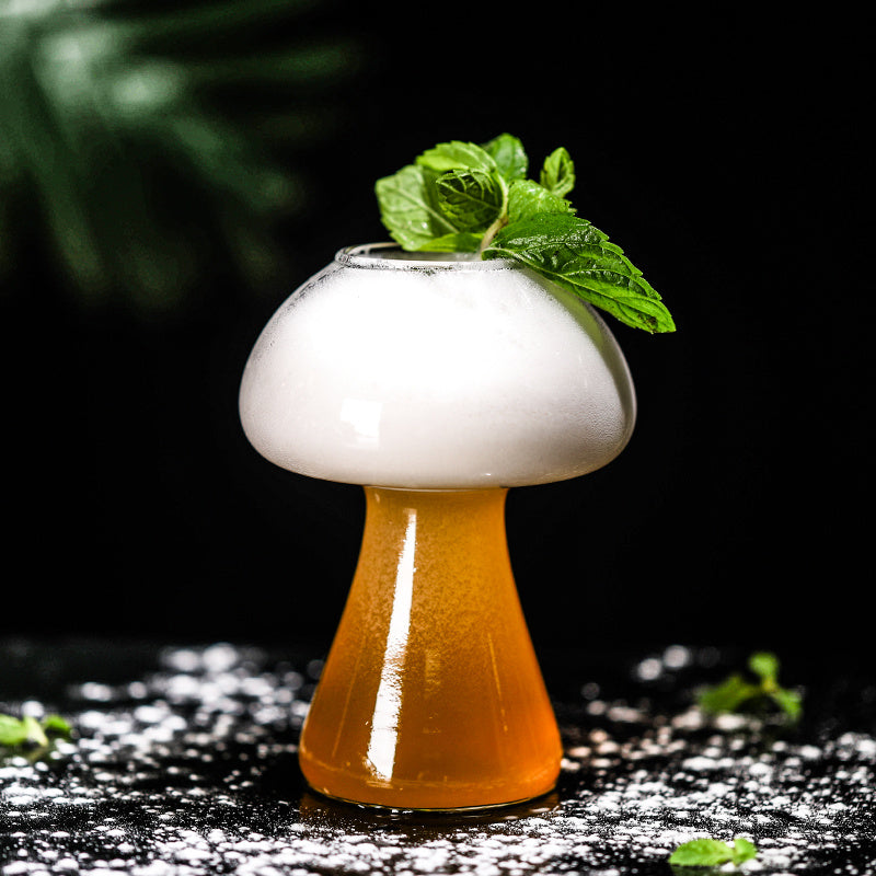 Elegant Mushroom Cocktail Glasses