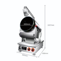 Commercial Gas Drum Stir-Fry Machine — Tabletop Automatic Cooker image preview