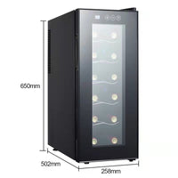 Thermoelectric Wine Refrigerator — 33L, Silent, Touchscreen image preview
