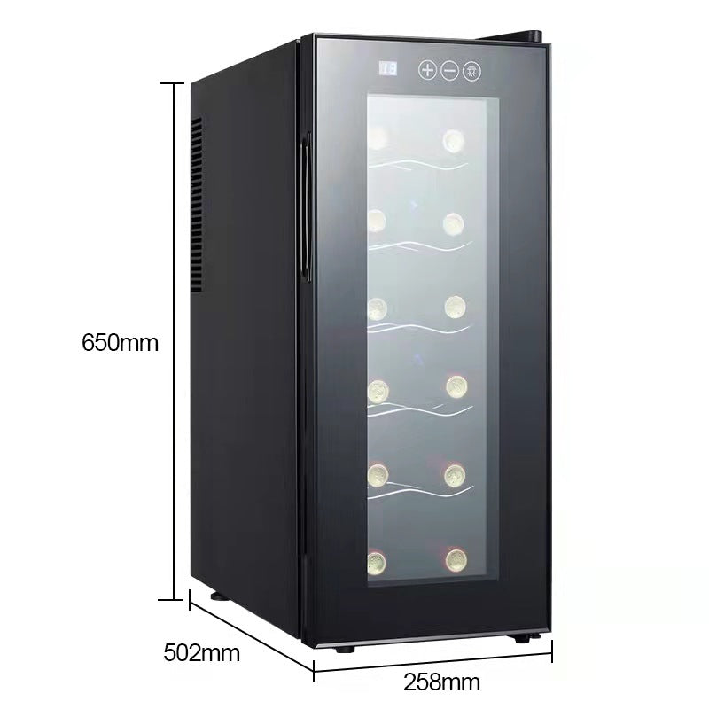 Thermoelectric Wine Refrigerator — 33L, Silent, Touchscreen