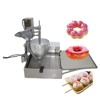 Commercial Electric Donut Making Machine — Countertop Fryer with 3 Molds image preview