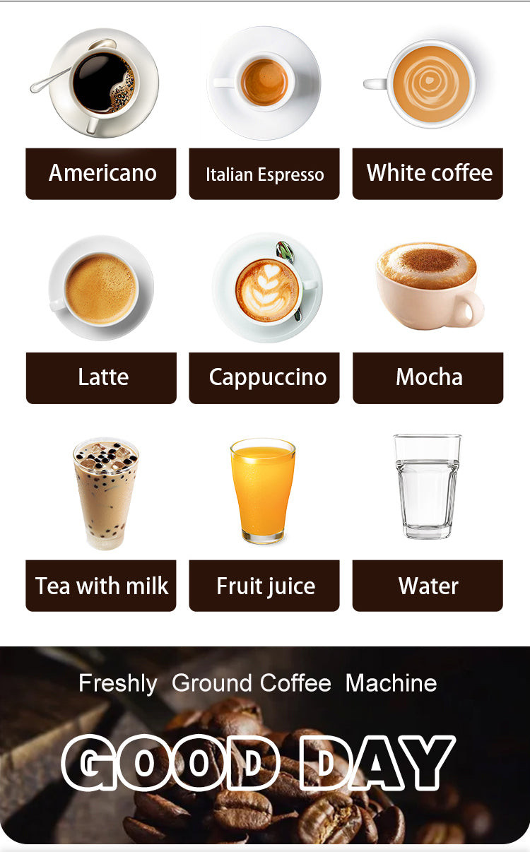 Commercial Coffee & Ice Vending Machine — 32" Touchscreen, Self-Clean