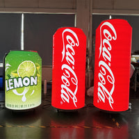 Can-Shaped Cylinder LED Video Display — Custom Digital Signage image preview