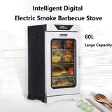 Commercial Electric Meat Smoker Oven — 60L Stainless Steel