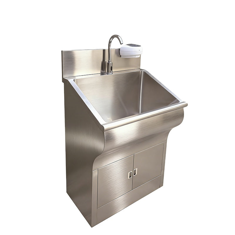 Commercial Double Sink — Heavy-Duty Stainless Steel