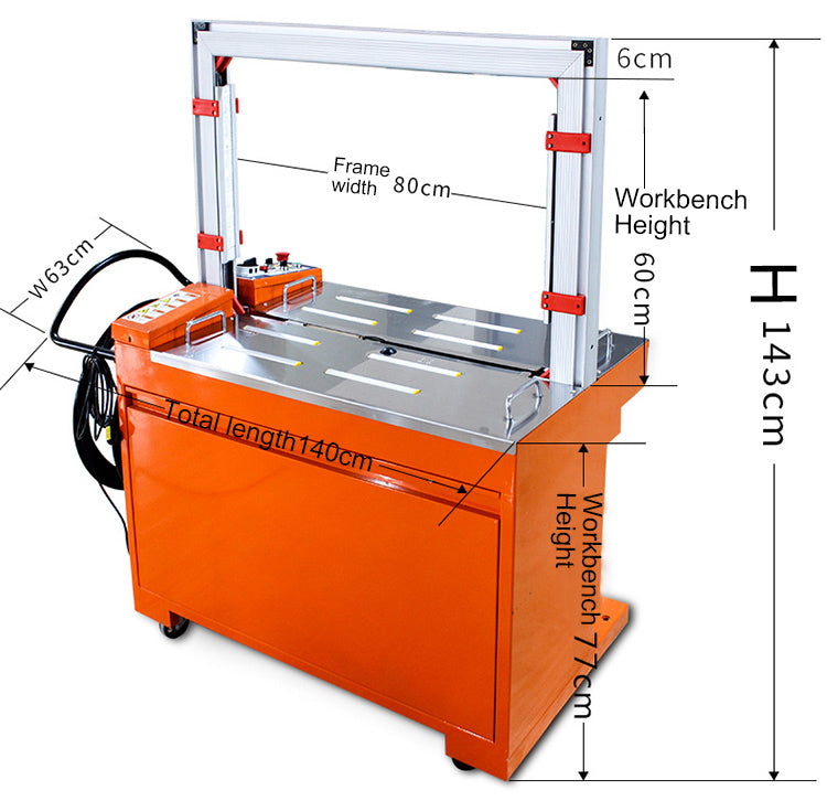 Automatic PP Strapping Machine — Carton Bundling