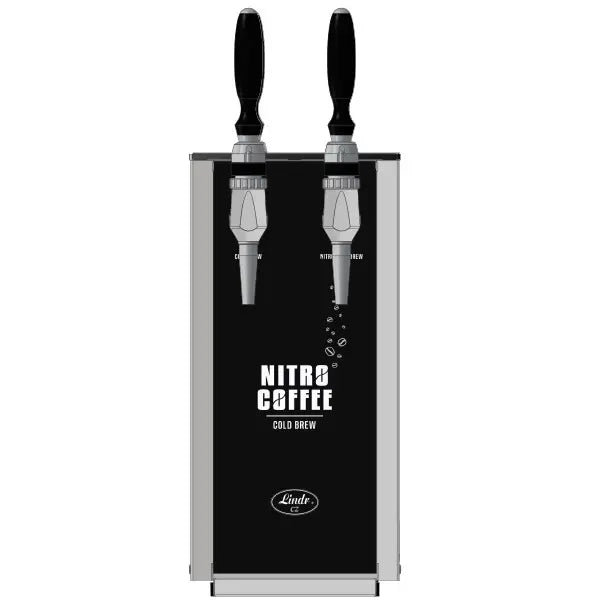 2-Tap Nitro Cold Brew Coffee Dispenser — Countertop