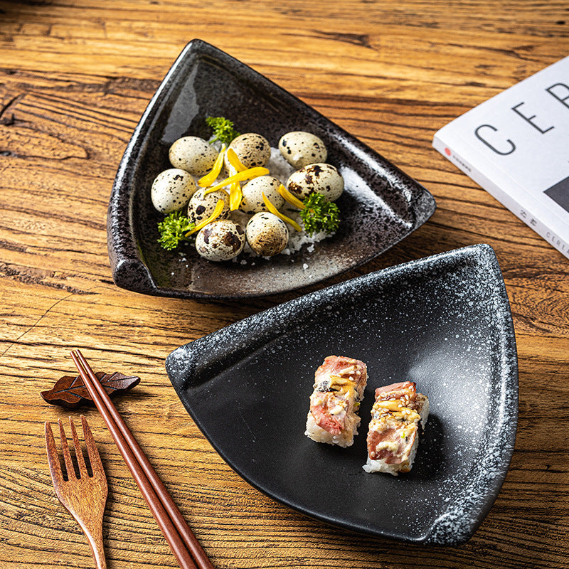 Stegosaurus Scale Porcelain Plate - Premium Restaurant Tableware