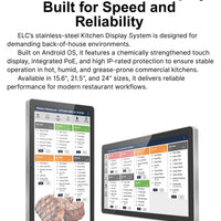 21.5" Android Kitchen Display System (KDS) — IP65 Touchscreen image preview