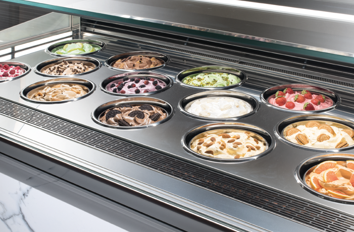 Pozzetti Gelato Display Freezer