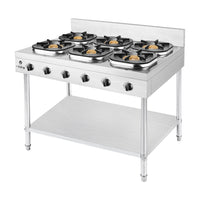 6-Burner Commercial Gas Range image preview